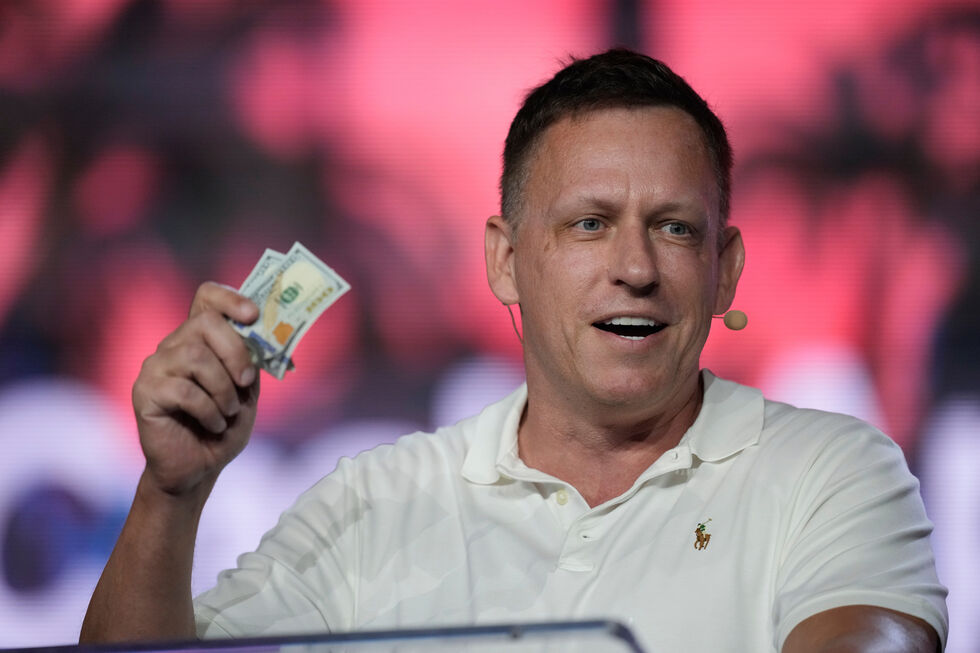 Peter Thiel é um dos financiadores de Donald Trump