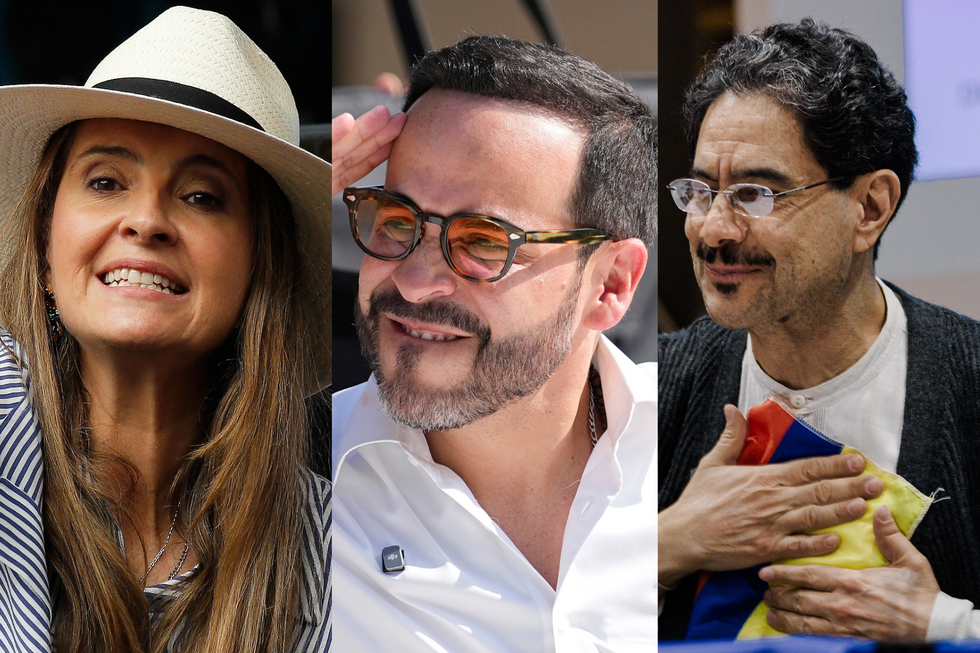Paloma Valencia, Abelardo de la Espriella e Ivan Cepeda
