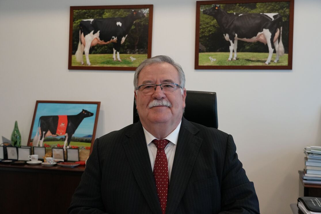 Jorge Alberto Serpa da Costa Rita, presidente da Federação Agrícola dos Açores. 