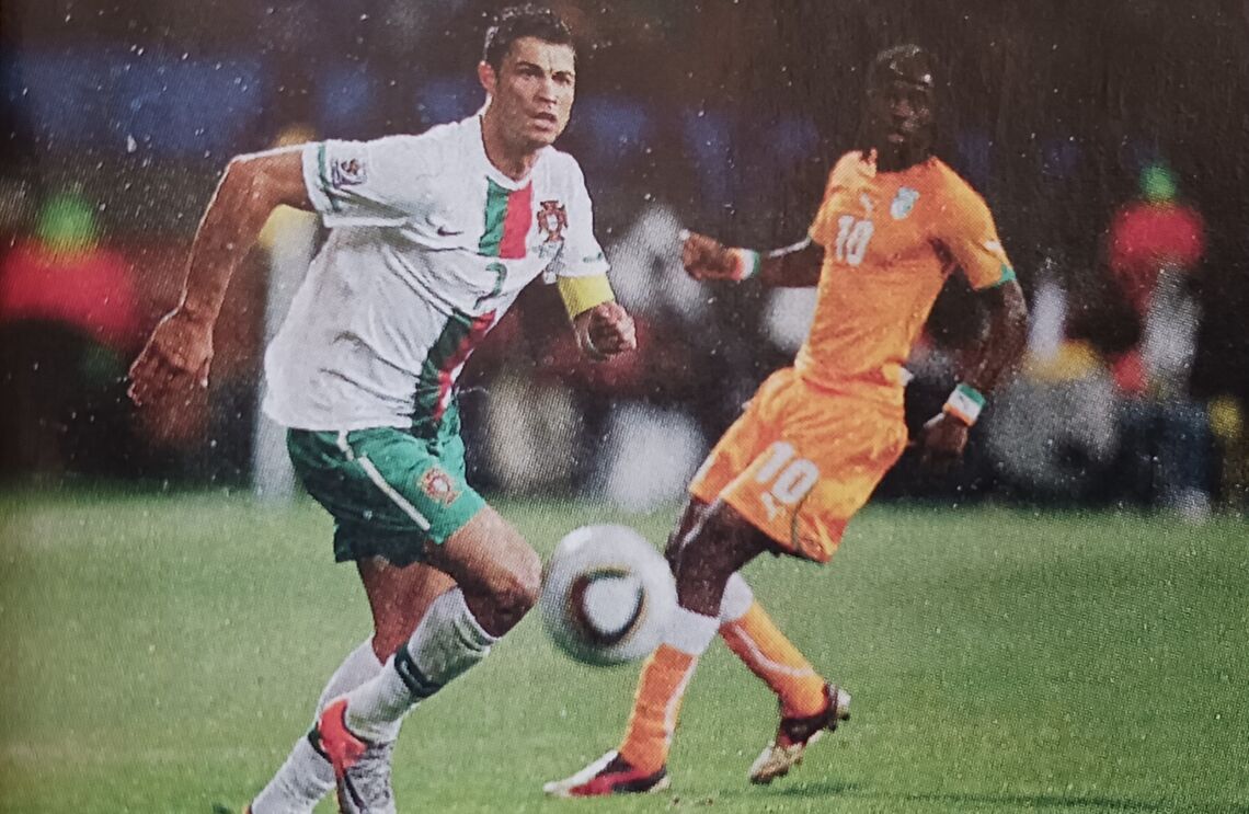 Portugal (aqui Ronaldo no jogo com a Costa Rica) teve um Mundial para esquecer, marcado por polémicas