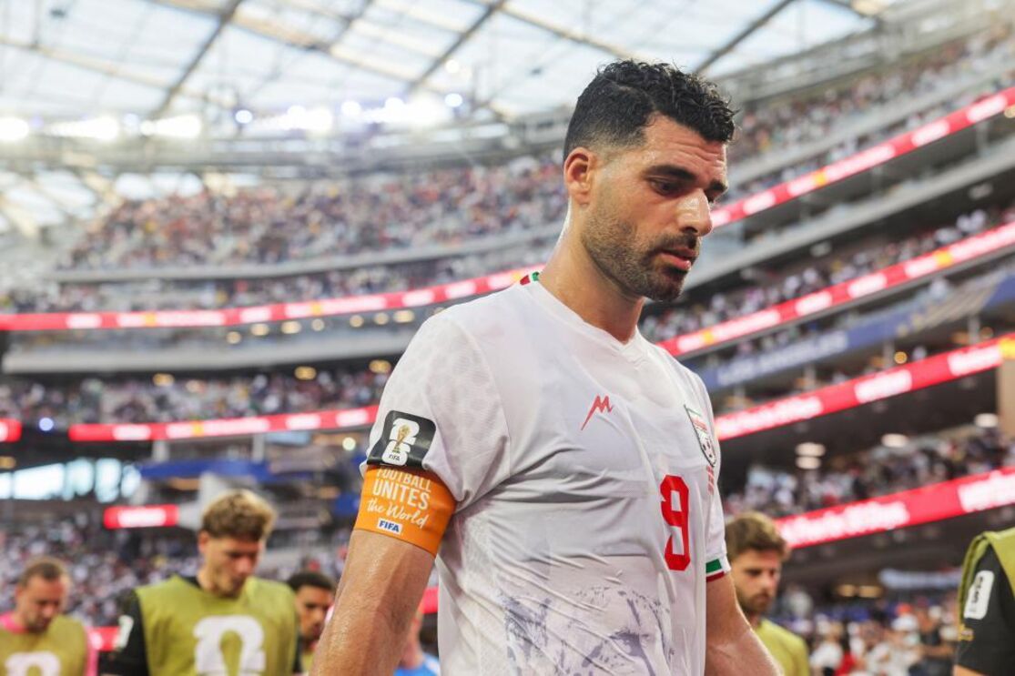 O capitão do Irão, Mehdi Taremi