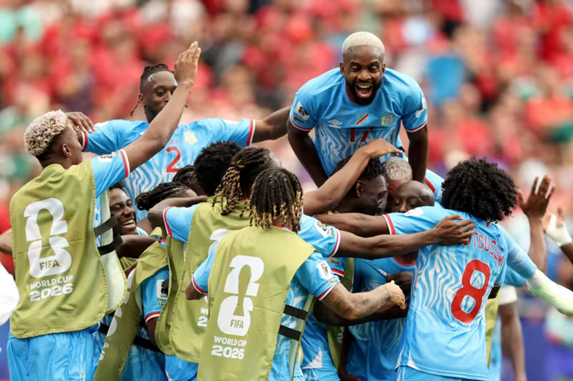 RD Congo celebra o golo
