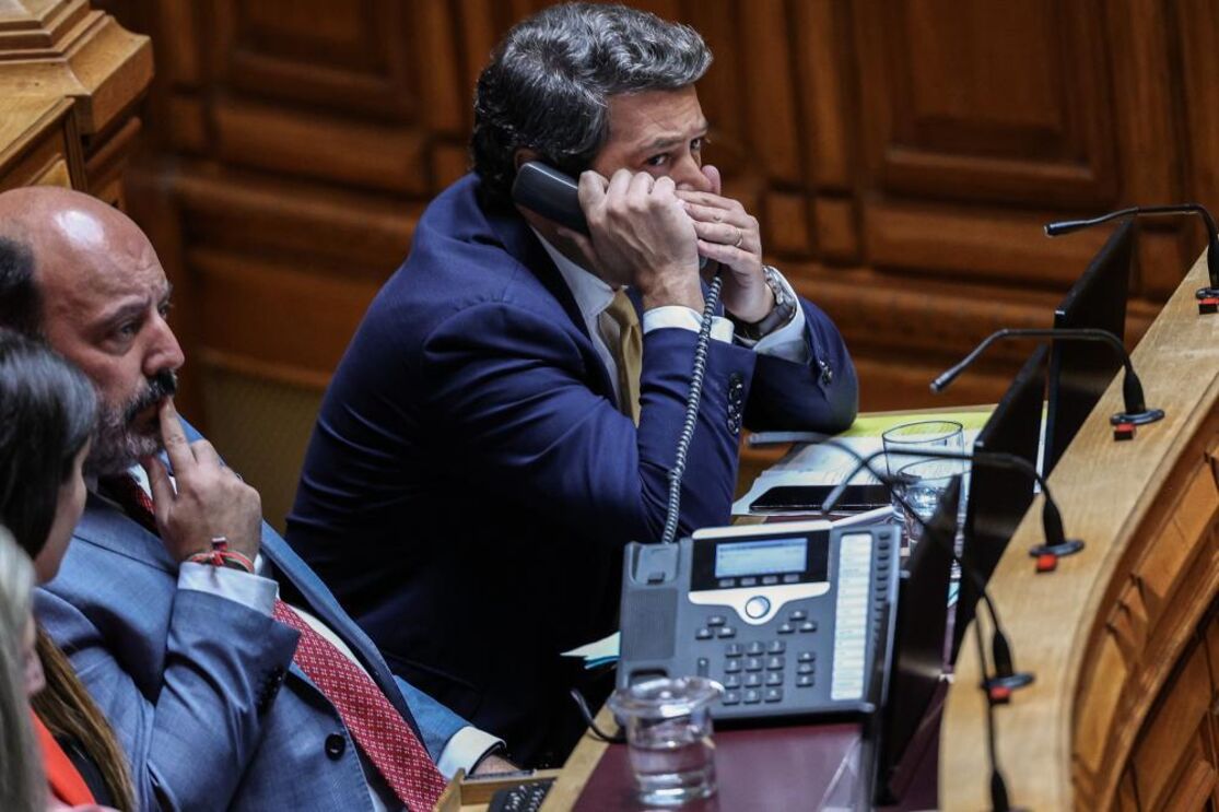 André Ventura no Parlamento esta sexta-feira
