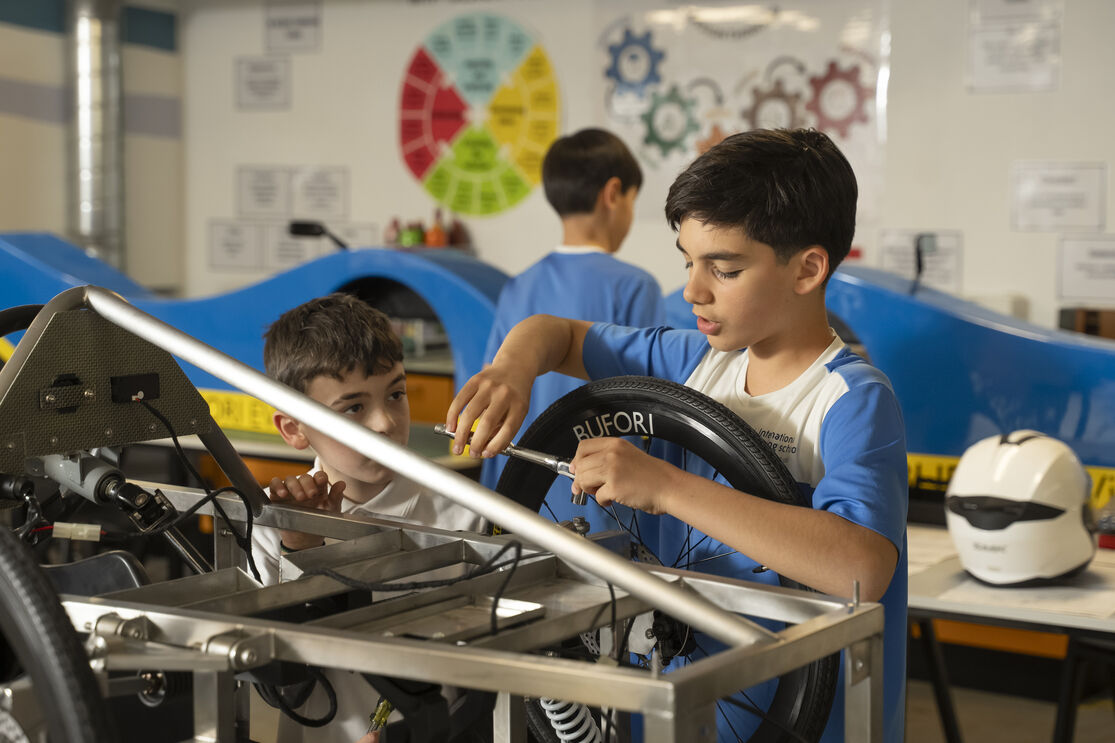 Alunos do Sharing Education Group. O Grupo tem escolas em Oeiras, Loulé, e Funchal.