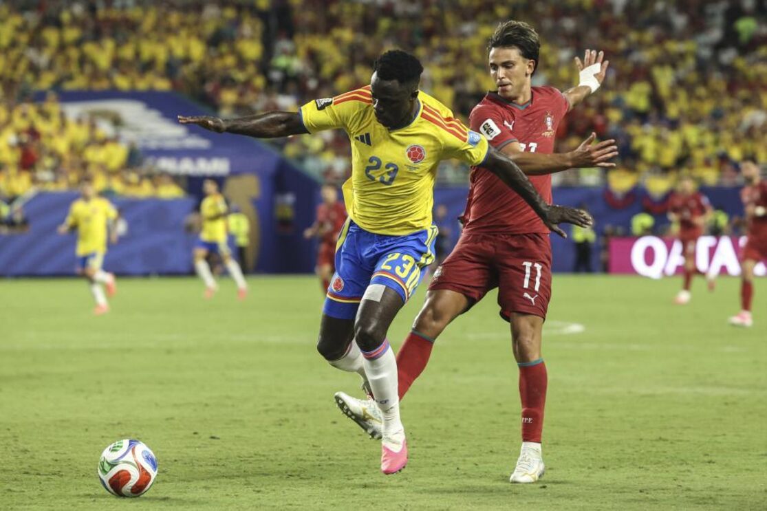 Davinson Sanchez e João Félix