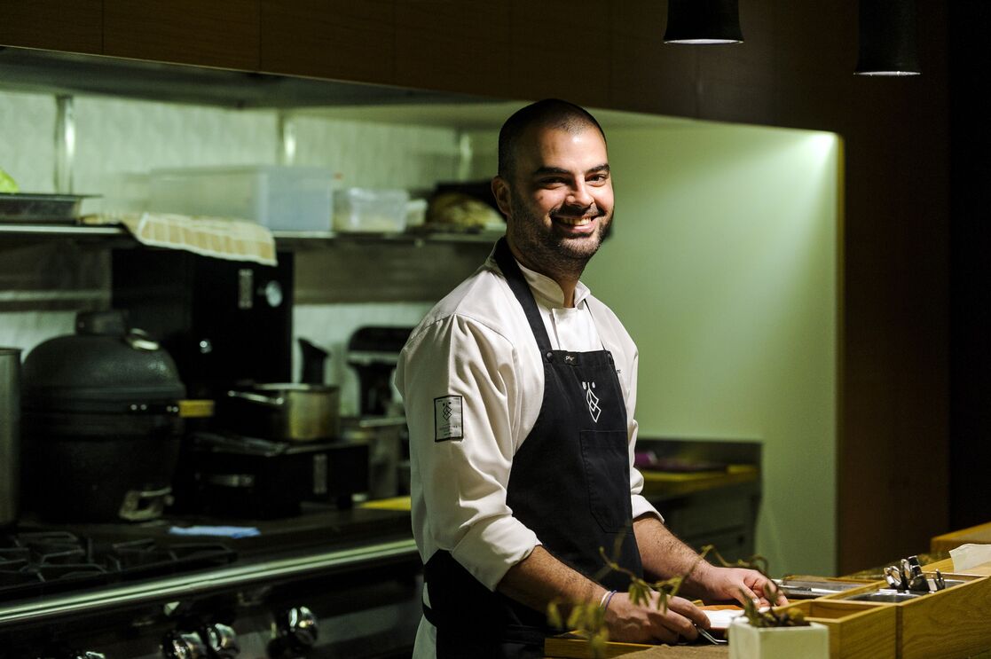 O chef Vasco Coelho Santos