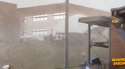 <![CDATA[ Imagens mostram enorme tenda a ser arrastada devid