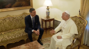 <![CDATA[ Pedro Sánchez reúne-se com o Papa Leão XIV em Madr