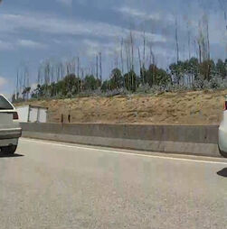 Autoridades suspeitam de condução perigosa em colisão frontal na A25