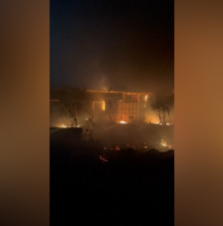 Imagens mostram casas e viaturas incendiadas após ataque de colonos israelitas na Cisjordânia