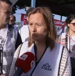 Funcionários da Autoeuropa em protesto contra pacote laboral em dia de greve geral