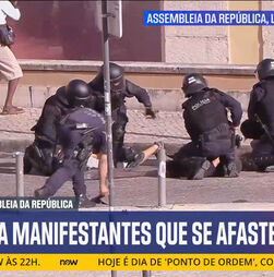 Greve geral: PSP detém manifestantes e dispara tiros de aviso após confrontos