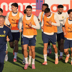 Portugal segue preparação para fase final do Mundial com mais um treino