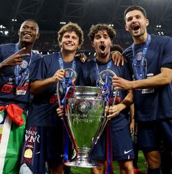 Mundial'2026: Bicampeões europeus do PSG integram estágio de Portugal em dia 'fechado'