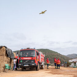 Incêndio em Odemira está a ser combatido por mais de 140 operacionais