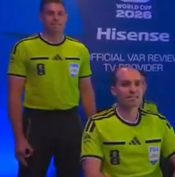 Mundial2026: FIFA iliba videoárbitro Shaun Evans após alegado gesto supremacista
