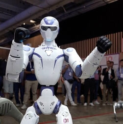 Robôs, IA e computação quântica dominam feira tecnológica em França