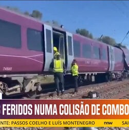 Colisão entre dois comboios em Bedford, Inglaterra