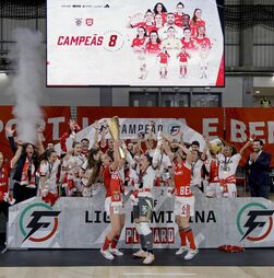 Benfica recupera título de futsal feminino ao vencer na negra o Nun'Álvares