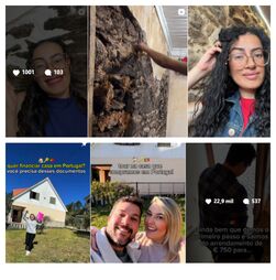 A vida dos influencers nas aldeias 