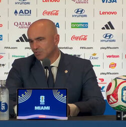 Roberto Martínez: 'Foi um teste muito valioso para tentarmos levar os jogos para onde queremos'