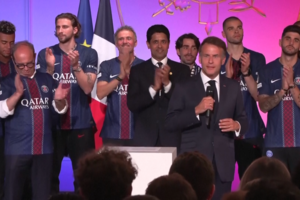 “Esta equipa do PSG é a melhor da Europa”: Macron felicita vencedores da Liga dos Campeões em Paris