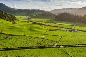 A agricultura faz parte da identidade da região.