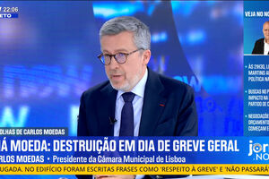 Carlos Moedas diz que limpeza em Lisboa após greve custa 4 milhões de euros aos contribuintes 