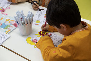 Criança na escola