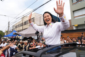 Keiko Fujimori é filha do antigo presidente Alberto Fujimori