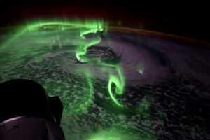 Astronauta da NASA filma ‘dança’ de aurora austral a partir do espaço 
