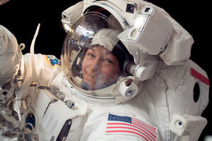 A astronauta norte-americana Peggy Whitson 