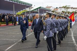 Presidente da República, António José Seguro, chega às comemorações do 10 de Junho em Angra do Heroísmo, nos Açores
