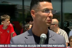 Cristiano Ronaldo: "Fisicamente? Estou bem. Vocês não têm visto os jogos?"