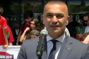 Roberto Martínez antes da partida para o Mundial'2026: "Temos a mala cheia de sonhos"