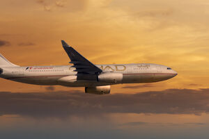 Avião da Etihad Airways