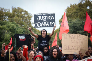Vida Justa em protesto por Odair