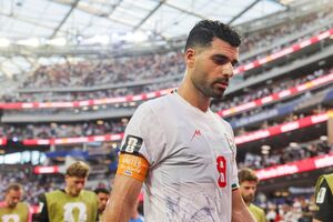 O capitão do Irão, Mehdi Taremi