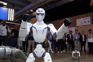 Robôs, IA e computação quântica dominam feira tecnológica em França