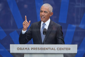 Inauguração Obama Presidential Center: Barack Obama