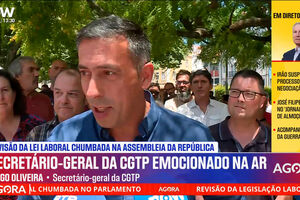"É um dia de festa": Secretário-geral da CGTP emociona-se e celebra chumbo da reforma laboral 