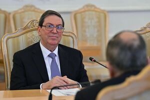 Bruno Rodriguez, ministro dos Negócios Estrangeiros de Cuba