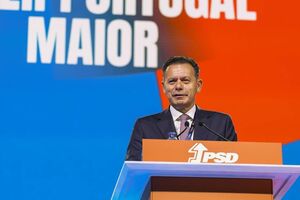 Luís Montenegro no congresso do PSD