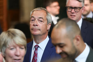 Líder do Partido Reformista, Nigel Farage