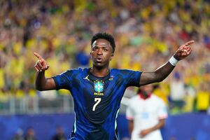 Vinícius Júnior, avançado do Brasil