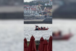 Resgatado banhista na praia do Tamariz no Estoril