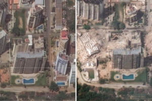 Imagens de satélite mostram antes e depois dos sismos que devastaram a Venezuela