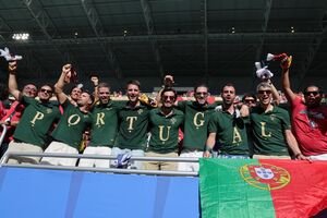 Portugueses apoiam a equipa nacional em Miami