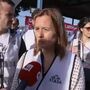 Funcionários da Autoeuropa em protesto contra pacote laboral em dia de greve geral