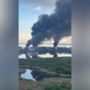 Ataque ucraniano a terminal petrolífero na Rússia provoca enorme nuvem negra de fumo